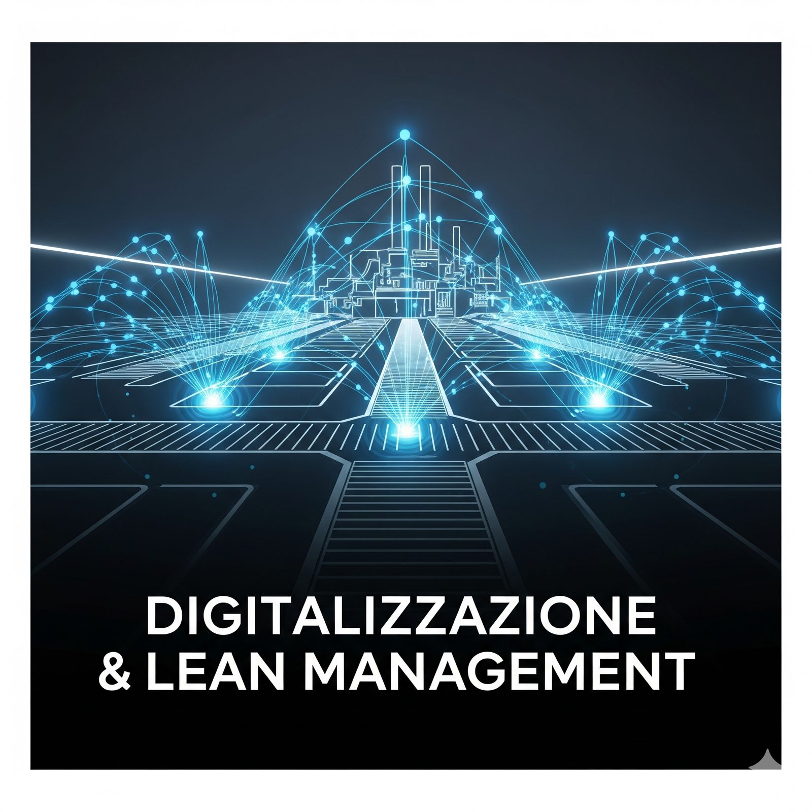 Icona Digitalizzazione e Lean
