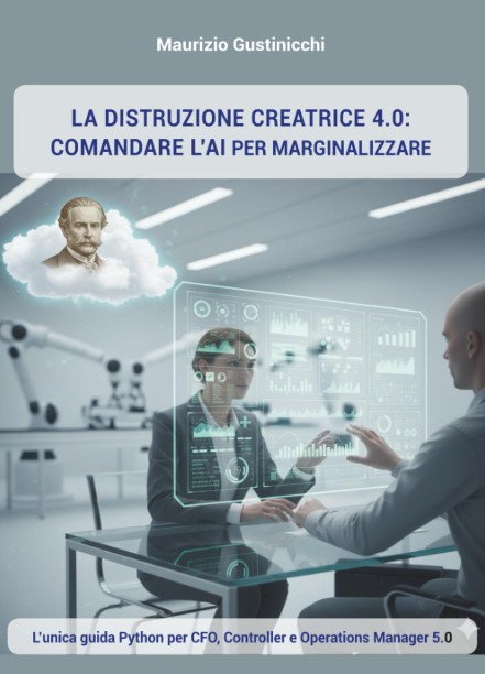 Copertina: LA DISTRUZIONE CREATRICE 4.0: COMANDARE L'AI PER MARGINALIZZARE